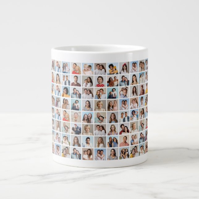 Grande Tasse Créez votre propre collection de photos 88 (Devant)