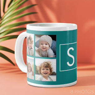 Grande Tasse Créez votre propre collection Instagram Monogramme