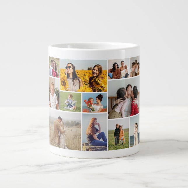 Grande Tasse Créez votre propre collection photo 12 (Devant)
