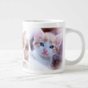 Grande Tasse Créez votre propre photo de trois membres de la fa