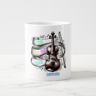 Grande Tasse Créez votre propre symphonie musicale 