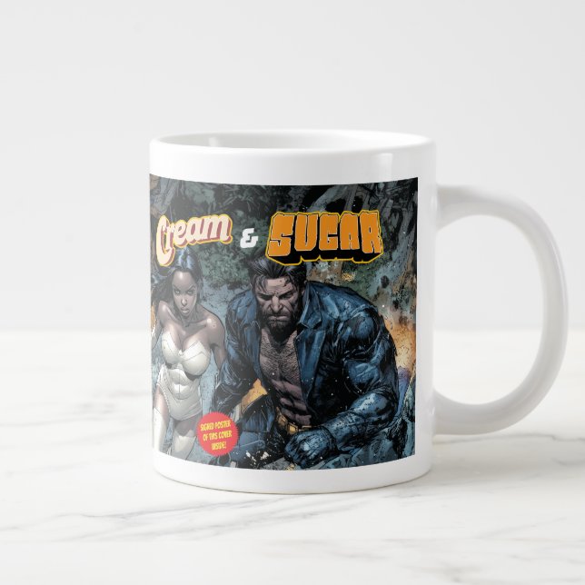 Grande Tasse Crème et sucre (Droite)