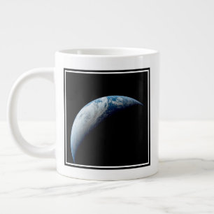 Grande Tasse Crescent Terre De La Mission Apollo 4.