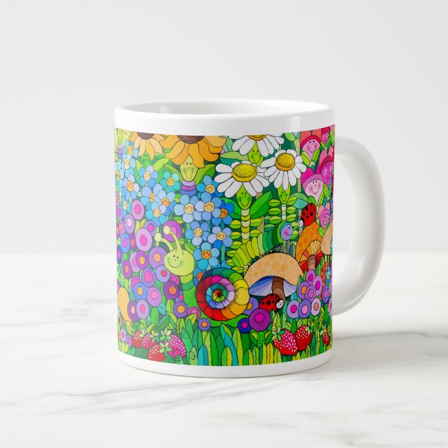 Grande Tasse Critère de jardin de Ladybug (Devant droit)