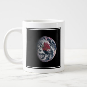 Grande Tasse Croissance plante Sur La Planète Terre.