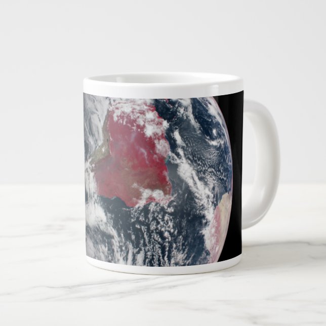Grande Tasse Croissance plante Sur La Planète Terre. (Devant droit)