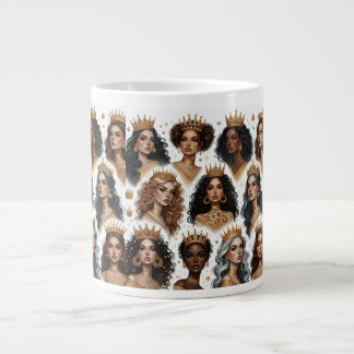 Grande Tasse Crowé dans la Sagesse Jumbo Mug