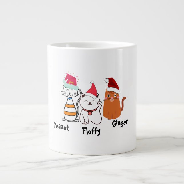 Grande Tasse Cuisine Kitty Chat Christmas Mug (Devant)