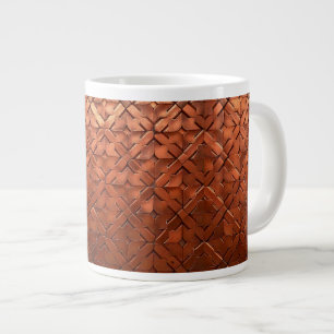 Grande Tasse Cuivre rustique Look café Mug