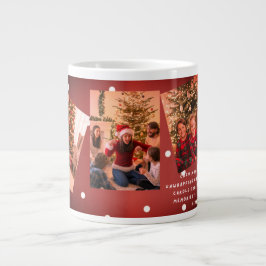 Grande Tasse Custom Family Picture Gift for Christmas and Winte