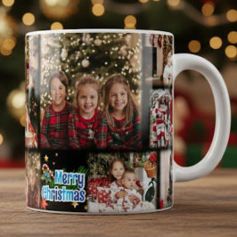 Grande Tasse Custom Family Xmas Gift Mug
