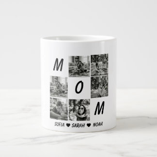 Grande Tasse Custom Mom Photo Mug: Personalized Mothers Day