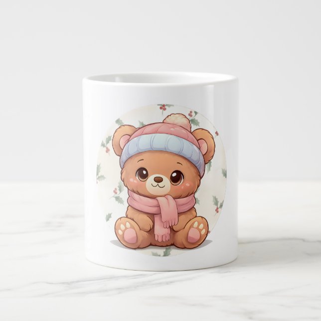 Grande Tasse Cute Kawaii Teddy Bear Mug  (Devant)
