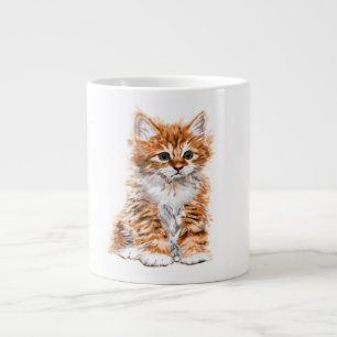 Grande Tasse Cute Kitten Mug - Sweet - Peinture