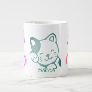Grande Tasse Cute Mug de chat