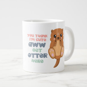 Grande Tasse Cute -Otter -Jumbo Mug
