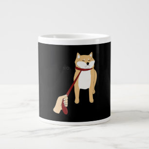 Grande Tasse Cute shiba inu   Nope chien drôle design