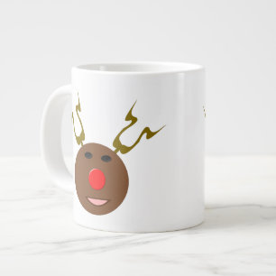 Grande Tasse Cyber Christmas Reindeer Mug