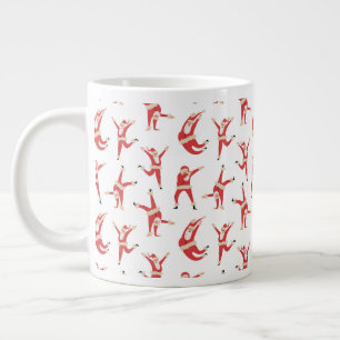 Grande Tasse Dabing Père Noël Fun Motif de Noël