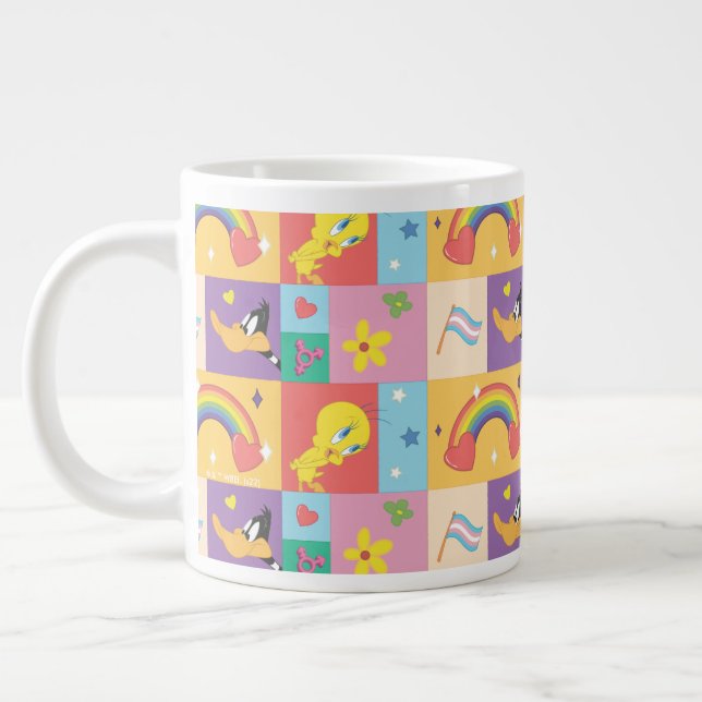 Grande Tasse DAFFY DUCK™ & TWEETY™ - Motif de fierté (Gauche)
