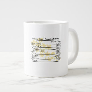 Grande Tasse Daily Dose Mug – Sip Strength, Stir Spirit, Serve