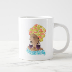 Grande Tasse Dame forte et belle