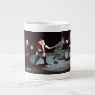 Grande Tasse Dancin' Chassid & Santas Giant Coffee Mug