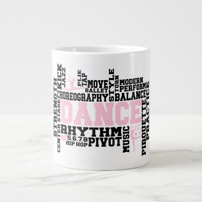 Grande Tasse Danse - Jumbo Mug (Devant)