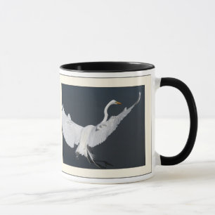 Grande tasse d'atterrissage de héron