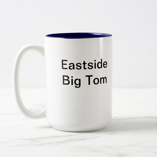 Grande tasse de café Eastside de Tom (Gauche)