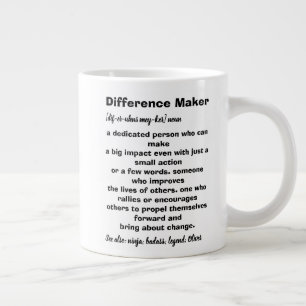 Grande Tasse Définition de facteur de différence Inspirationnel