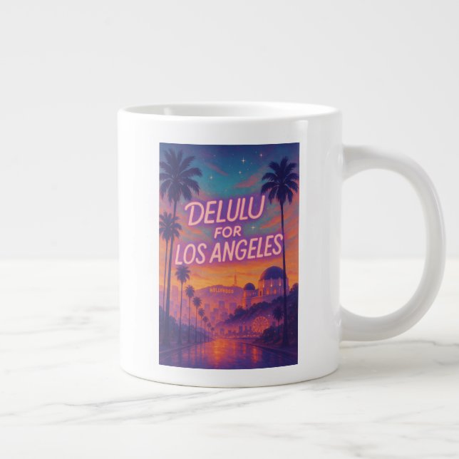 Grande Tasse Delulu pour Los Angeles (Droite)