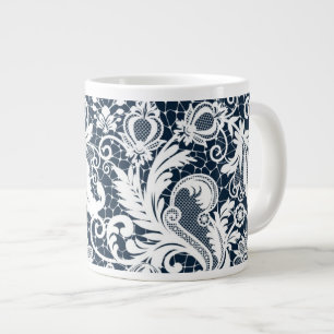 Grande Tasse Dentelle blanche 2
