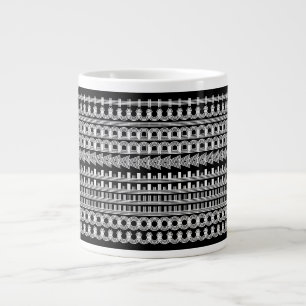 Grande Tasse Dépendant au Café Message Caché Drôle Original 111