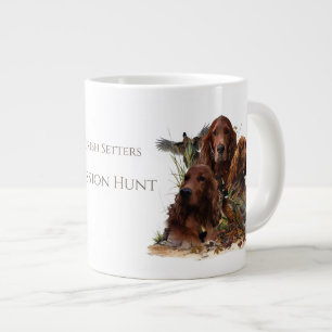 Grande Tasse Des couteaux irlandais avec faisans - Chasse à la 
