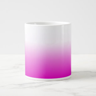 Grande Tasse Design Arrière - plan rose Ombr Gradient-60416
