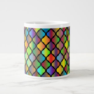 Grande Tasse Design de carreaux colorés