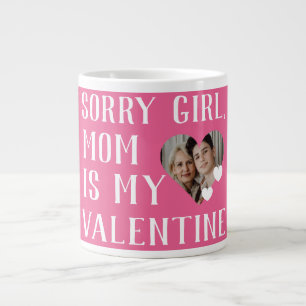 Grande Tasse Désolé Filles Maman Est Ma Famille Valentine Simpl