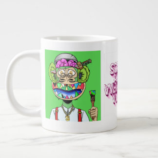Grande Tasse Désolé pas désolé King Ape actin' bizarre
