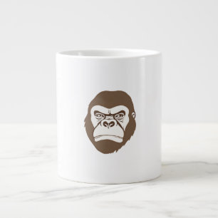 Grande Tasse Dessin de dessin de Gorilla