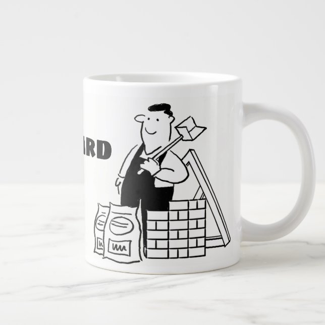 Grande Tasse Dessin général du constructeur de la maison (Droite)