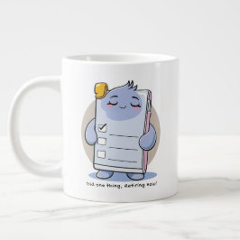 Grande Tasse Did One Thing Retiring Now – Funny Burnout Humor