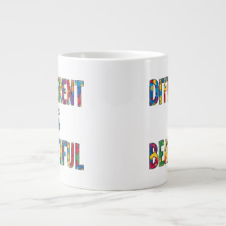 Grande Tasse Different Is Beautiful - Sensibilisation sur l'aut