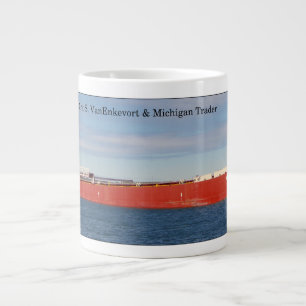 Grande Tasse Dirk S. VanEnkevort & Michigan Trader jumbo mug