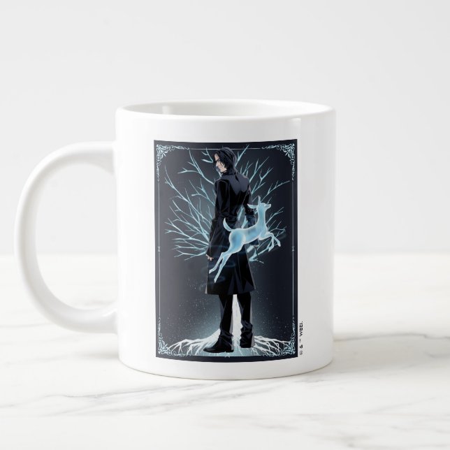 Grande Tasse Doe Patronus d'Anime Severus Snape (Gauche)