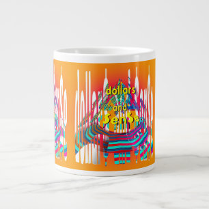 Grande Tasse Dollar$ Arc-en-ciel $en$e