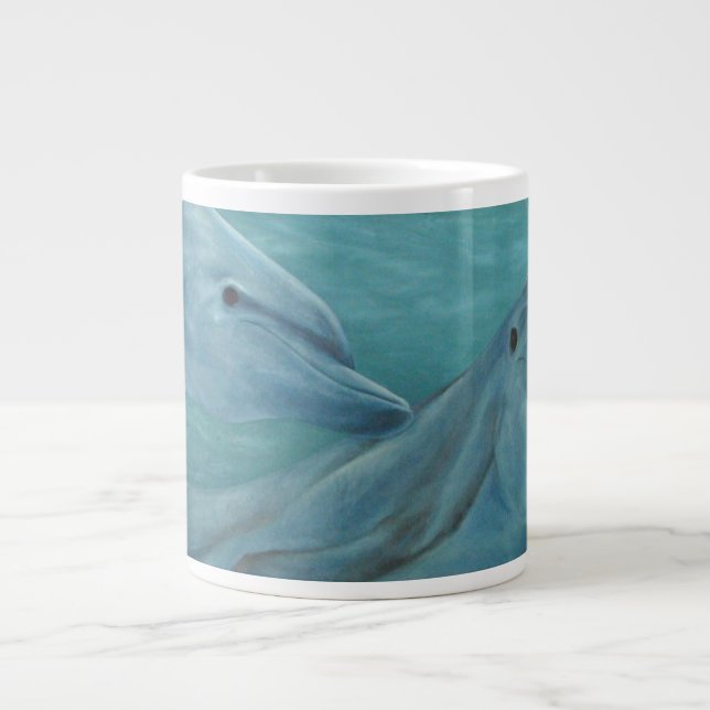 Grande Tasse Dolphin Smiles (Devant)