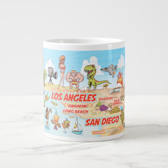 Grande Tasse Donc Cal Giant Café Mug (Devant)