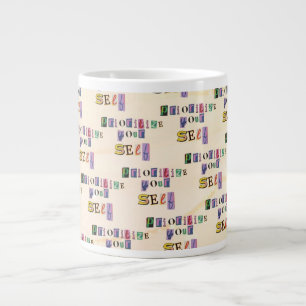 Grande Tasse Donnez-vous la priorité