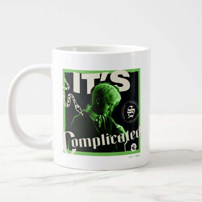 Grande Tasse Draco Malfoy - "C'est compliqué" (Gauche)